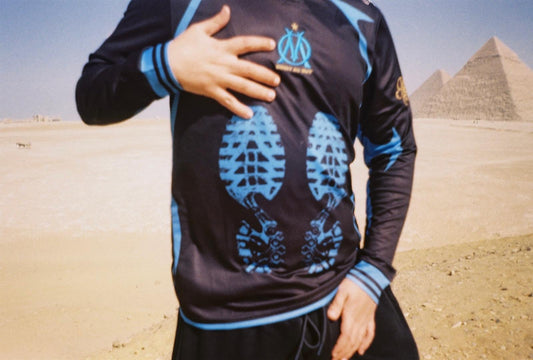 CAMISETA OLYMPIQUE PLAYER BLACK LONGSLEEVE