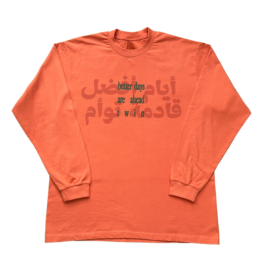 CAMISETA "BETTER DAYS" ORANGE