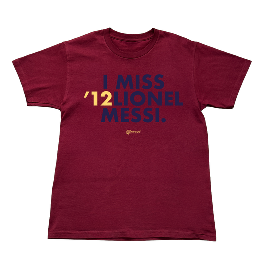 I MISS '12 MESSI