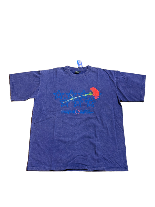 "MADREALEST - CARNATIONS PURPLE" TEE